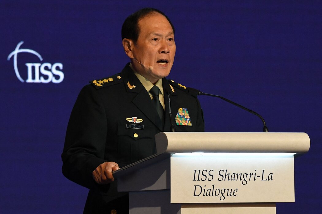 中国国防部长魏凤和上将周日在新加坡的香格里拉论坛上说，中国将“坚决粉碎任何台独分裂图谋”。