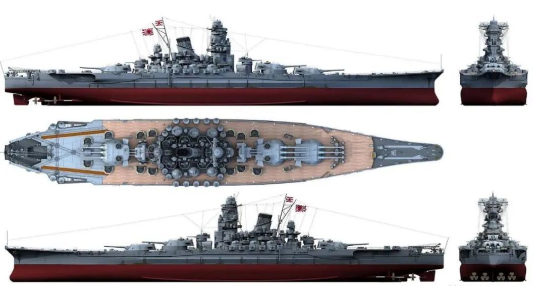 被日本奉为“大和之魂”的超级战列舰“大和号”